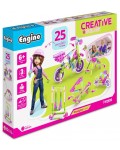 Конструктор Engino Creative Builder - 25 модела за момичета