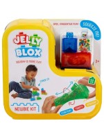 Конструктор Goliath - Jelly Blox, с меки блокчета, 11 части Конструктор Goliath - Jelly Blox, с меки блокчета, 11 части