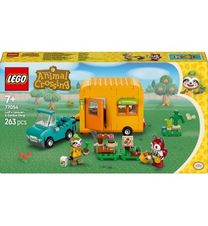 Конструктор LEGO Animal Crossing - Каравана и градинарски магазин на Leif (77054)
