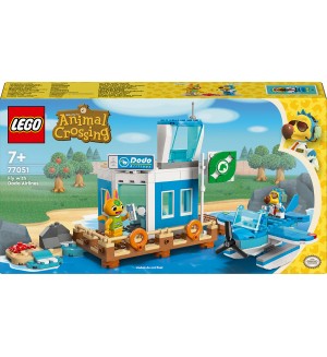 Конструктор LEGO Animal Crossing - Летете с Dodo Airlines (77051)