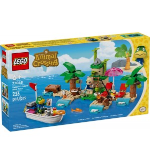 Конструктор LEGO Animal Crossing - Пътуване с лодка (77048)