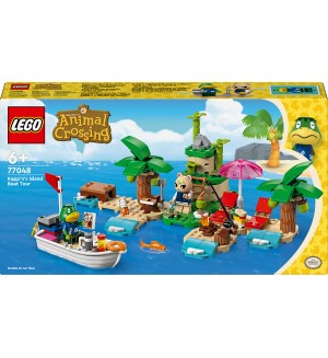 Конструктор LEGO Animal Crossing - Пътуване с лодка (77048)