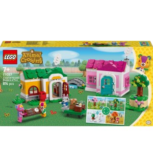 Конструктор LEGO Animal Crossing - Творчески къщи: Сезони на забавлението (77057)