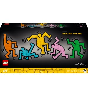 Конструктор LEGO Art - Keith Haring, танцуващи фигури (31216) Конструктор LEGO Art - Keith Haring, танцуващи фигури (31216)