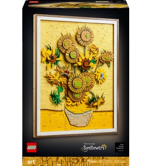 Конструктор LEGO Art - Vincent van Gogh, Слънчогледи (31215)