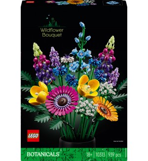 Конструктор LEGO Icons - Букет от диви цветя (10313)