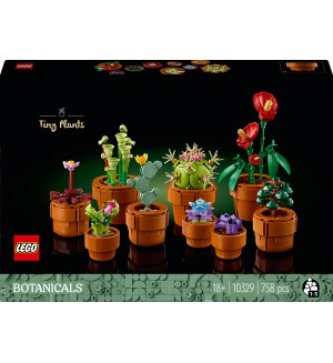 Конструктор LEGO Icons Botanical - Малки растения (10329)