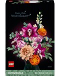 Конструктор LEGO Botanicals - Красив букет с розови цветя (10342)