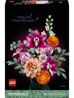 Конструктор LEGO Botanicals - Красив букет с розови цветя (10342)