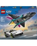 Конструктор LEGO City - Джет срещу кола (60489)