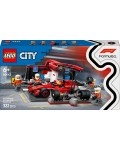 Конструктор LEGO City - Питстоп и механици от F1 с кола Ferrari (60443)