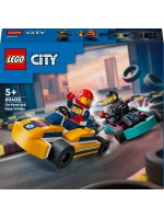 Конструктор LEGO City Great Vehicles - Картинг автомобили и състезатели (60400) Конструктор LEGO City Great Vehicles - Картинг автомобили и състезатели (60400)