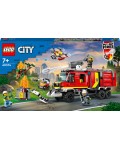 Конструктор LEGO City - Камион на пожарната команда (60374)