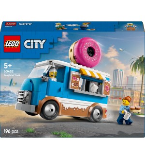 Конструктор LEGO City - Камион за понички (60452)