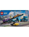 Конструктор LEGO City - Камион за превоз на спортни автомобили (60408)
