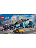 Конструктор LEGO City - Камион за превоз на спортни автомобили (60408)