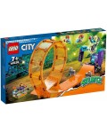Конструктор Lego City - Каскадьорски лупинг Chimpanzee Smash (60338)