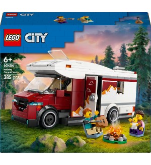Конструктор LEGO City - Кемпер за ваканционно приключение (60454)