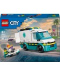 Конструктор LEGO City - Линейка за спешна помощ (60451)