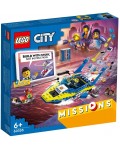 Конструктор Lego City - Мисии на детективите от водната полиция (60355)