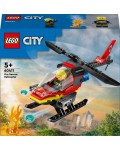 Конструктор LEGO City - Пожарен спасителен хеликоптер (60411)