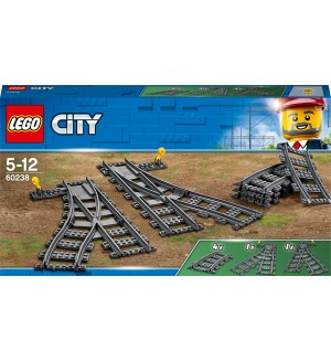 Конструктор Lego City - Релси и стрелки (60238)