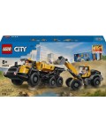 Конструктор LEGO City - Самосвал и товарач с челно товарене (60494)