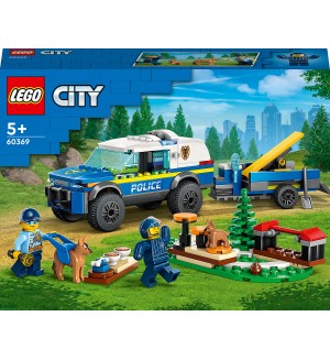 Конструктор LEGO City - Школа за полцейски кучета (60369)