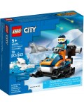 Конструктор LEGO City - Снегомобил, Арктически изследовател (60376)