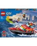Конструктор LEGO City - Спасителна лодка (60373)