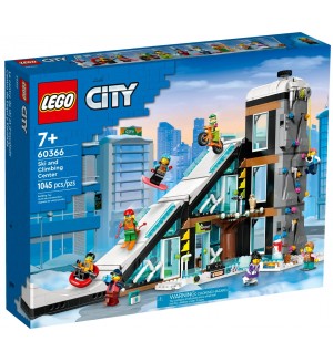 Конструктор LEGO City - Център за ски и катерене (60366)