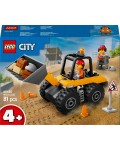 Конструктор LEGO City - Жълт колесен товарач (60450)