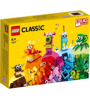 Конструктор Lego Classic - Креативни чудовища (11017)
