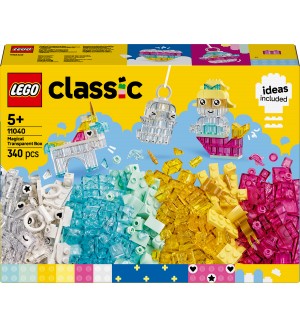 Конструктор LEGO Classic - Магическа прозрачна кутия (11040)