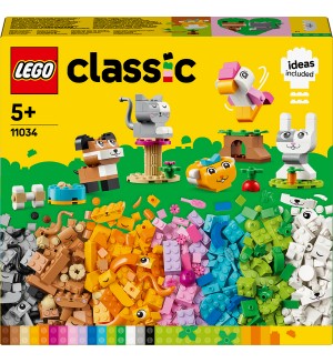 Конструктор LEGO Classic - Творчески домашни любимци (11034)