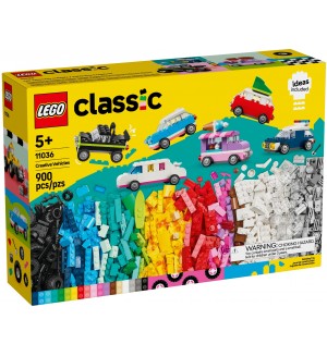 Конструктор LEGO Classic - Творчески превозни средства (11036)