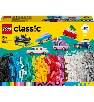 Конструктор LEGO Classic - Творчески превозни средства (11036)