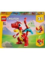 Конструктор LEGO Creator 3 в 1 - Червен дракон (31145)