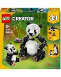 Конструктор LEGO Creator 3 в 1 - Диви животни: семейство панди (31165)