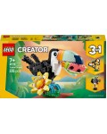 Конструктор LEGO Creator 3 в 1 - Диви животни: Тропически тукан (31173)