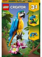 Конструктор  3 в 1 LEGO Creator - Екзотичен папагал (31136)