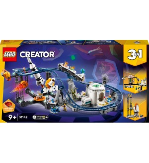Конструктор LEGO Creator 3 в 1 - Космическо влакче в увеселителен парк (31142)
