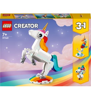 Конструктор 3 в 1 LEGO Creator - Магически еднорог (31140)
