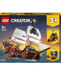 Конструктор 3 в 1 Lego Creator - Пиратски кораб (31109)