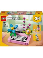 Конструктор LEGO Creator 3 в 1 - Пишеща машина с цветя (31169)