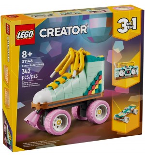 Конструктор LEGO Creator 3 в 1 - Ретро ролкова кънка (31148)