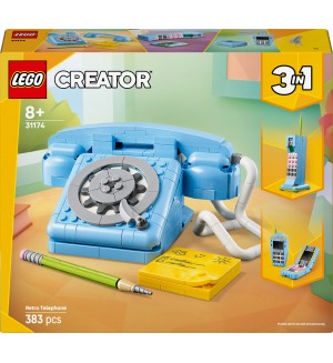 Конструктор LEGO Creator 3 в 1 - Ретротелефон (31174)