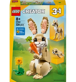 Конструктор LEGO Creator 3 в 1 - Сладко зайче (31162)