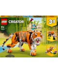 Конструктор Lego Creator - Величествен тигър 3в1 (31129)