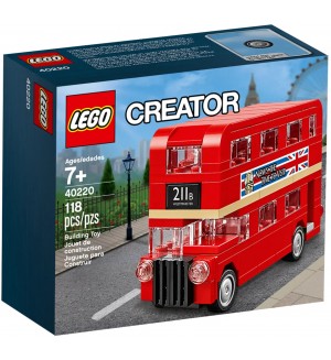 Конструктор LEGO Creator Expert - Двуетажен лондонски автобус (40220)